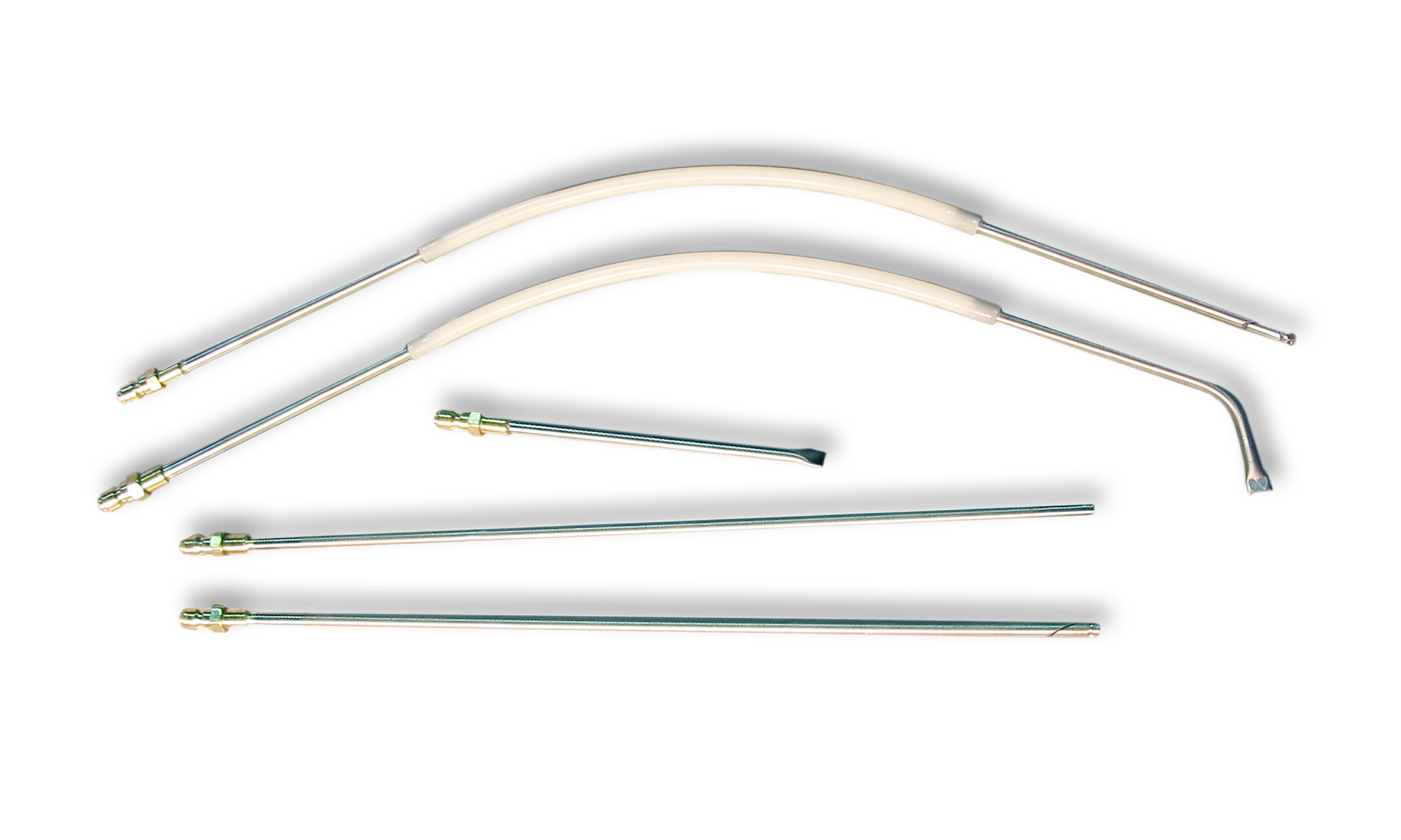 Undercoating wands kit 5 pcs